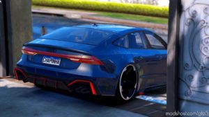 GTA 5 Audi Vehicle Mod: RS7 ABT 2021 (Image #5)