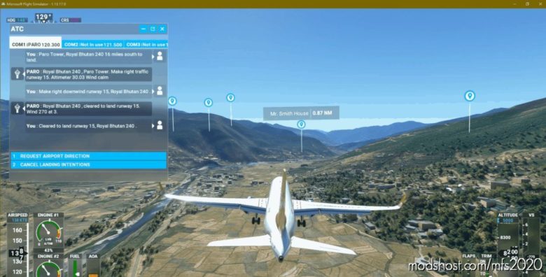 Paro Valley Landmarks for Microsoft Flight Simulator 2020