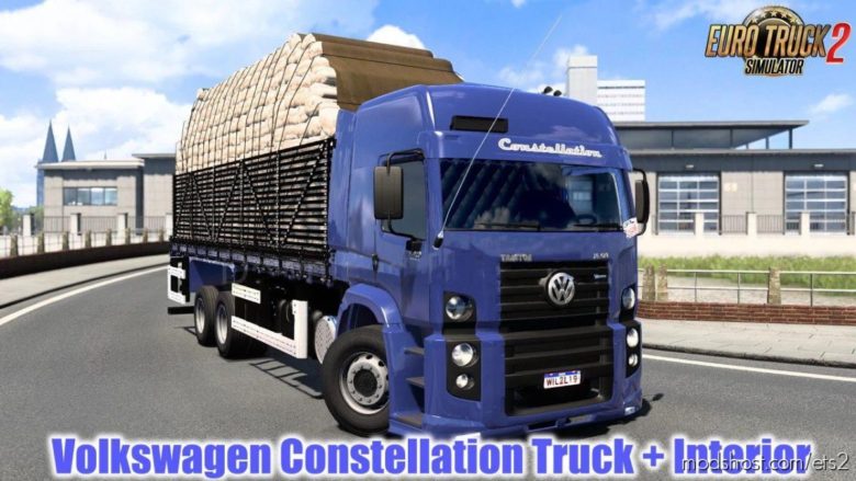 Volkswagen Constellation Truck + Interior V1.1 [1.40.X] for Euro Truck Simulator 2