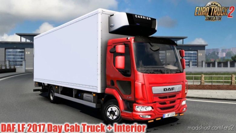 DAF LF 2017 DAY CAB Truck + Interior [1.40.X] for Euro Truck Simulator 2