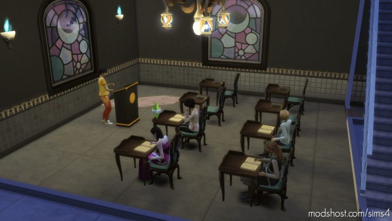 Spellcaster Spell Class for The Sims 4