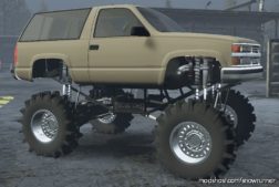 SnowRunner Car Mod: Tahoe Mega MUD Truck V2.6.9 (Featured)