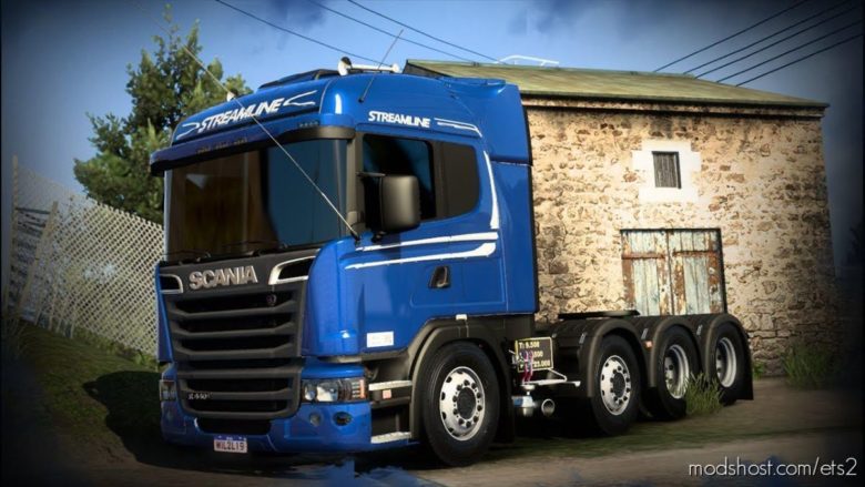 Scania Streamline 8X4 Brasil Edition [1.40.X] for Euro Truck Simulator 2