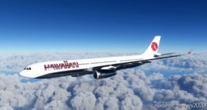 MSFS 2020 Hawaii Livery Mod: an Airlines Retro Airbus A330 – 8K (Image #3)