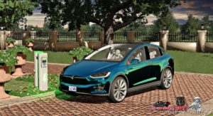 Tesla Model X 2017 for Farming Simulator 19
