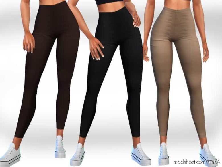 Female Casual Leggings for The Sims 4