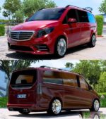 ATS Mercedes-Benz Car Mod: Vito V-Class 2018 V4 1.40 (Image #2)