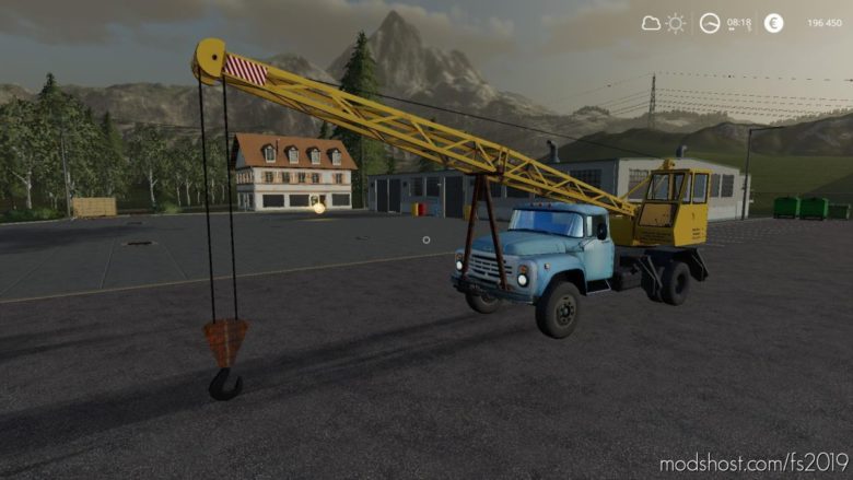ZIL 130 Crane Beta for Farming Simulator 19