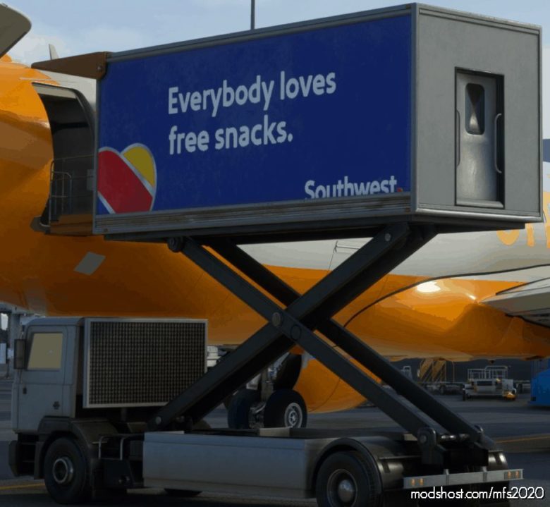 Southwest Airlines Catering Truck for Microsoft Flight Simulator 2020