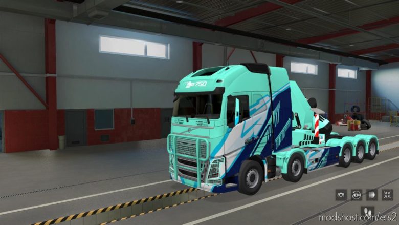 Volvo FH16 2012 Mega Mod By Rpie V1.40.0.205S for Euro Truck Simulator 2