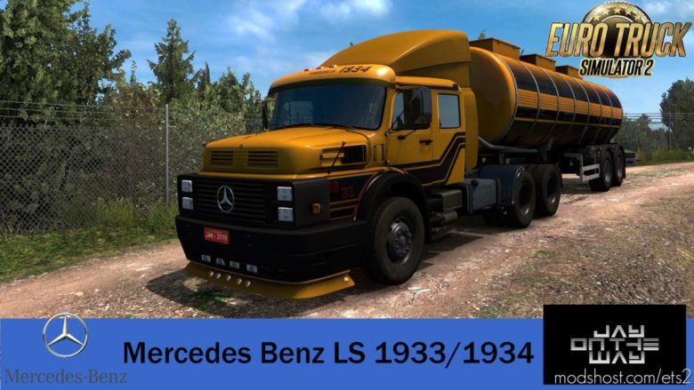 Mercedes-Benz LS 1933 – 1934 [1.39.X] for Euro Truck Simulator 2