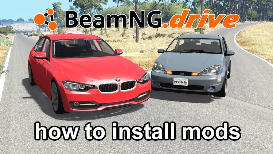 beamng drive car mods