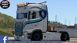 Scania S Blue Lines for Euro Truck Simulator 2