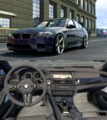 ETS2 Physics Car Mod: BMW M5 F10 V6.0 1.40 (Image #2)