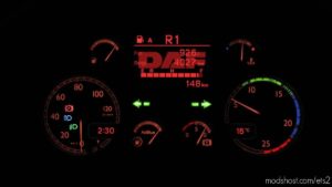 DAF XF 105 Custom Dashboard Computer [1.40] for Euro Truck Simulator 2