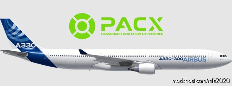 Pacx – A330-300 – 288 PAX / 4-Class Cabin Layout for Microsoft Flight Simulator 2020