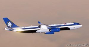 MSFS 2020 United States Livery Mod: AIR Force ONE Fictional A330 (Image #2)