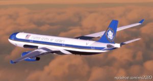 MSFS 2020 United States Livery Mod: AIR Force ONE Fictional A330 (Image #3)