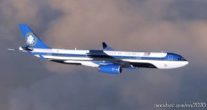 MSFS 2020 United States Livery Mod: AIR Force ONE Fictional A330 (Image #4)