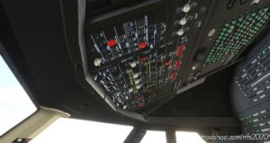 MSFS 2020 A320 Mod: NX FBW – Black Cockpit And Blue Lighting (Image #4)