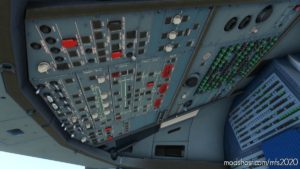 MSFS 2020 A330 Mod: (RED Cockpit Lighting) (Image #3)