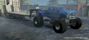 SnowRunner Car Mod: Nicks F-450 Monster Truck (Image #3)