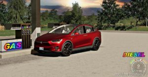 Tesla Model X Diesel for Farming Simulator 19