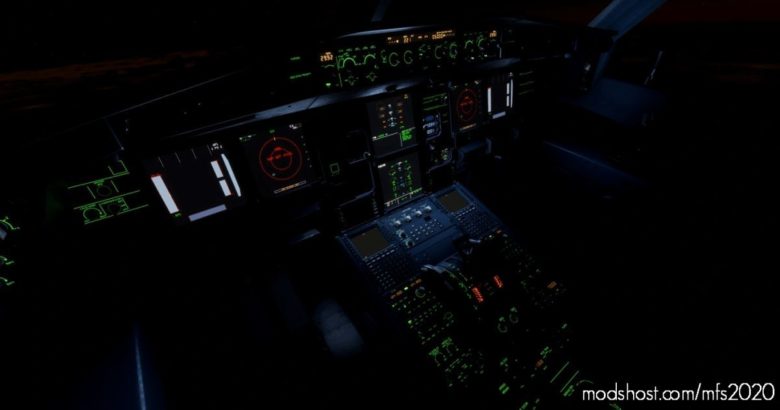 A330 (Green Cockpit Lighting) for Microsoft Flight Simulator 2020