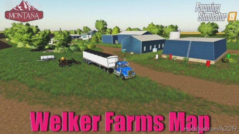 Autodrive Courses For Welker Farm for Farming Simulator 19