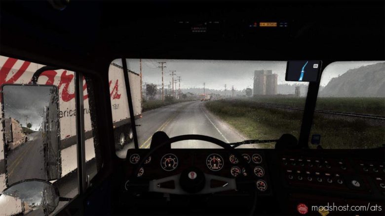 Realistic Rain V3.8.1 [1.40] for American Truck Simulator