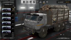 ETS2 Kamaz Truck Mod: 4310 V2.0 1.39.X – 1.40.X (Image #3)