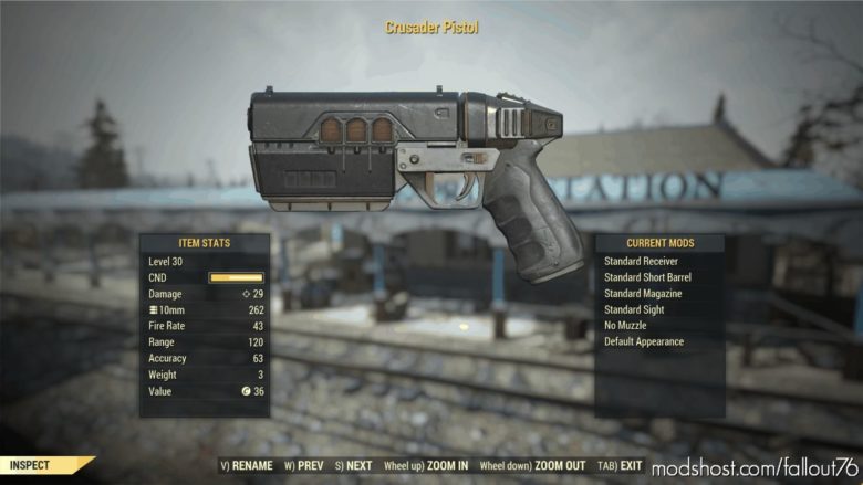 Clandestine Crusader Retexture for Fallout 76