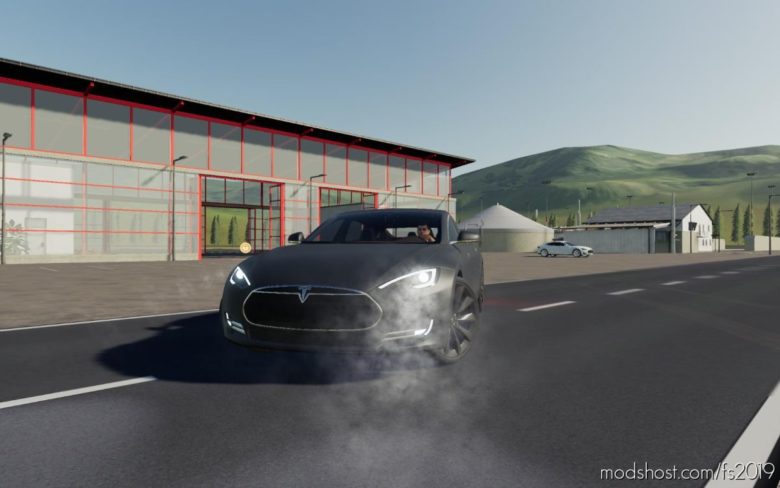 Tesla Model S NO DLC Alpine for Farming Simulator 19