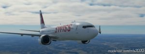 MSFS 2020 737-MAX Livery Mod: Swiss 737 MAX (Image #3)