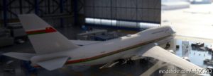 MSFS 2020 Boeing Livery Mod: 747-8 BBJ Royal Oman (4K) (Image #4)