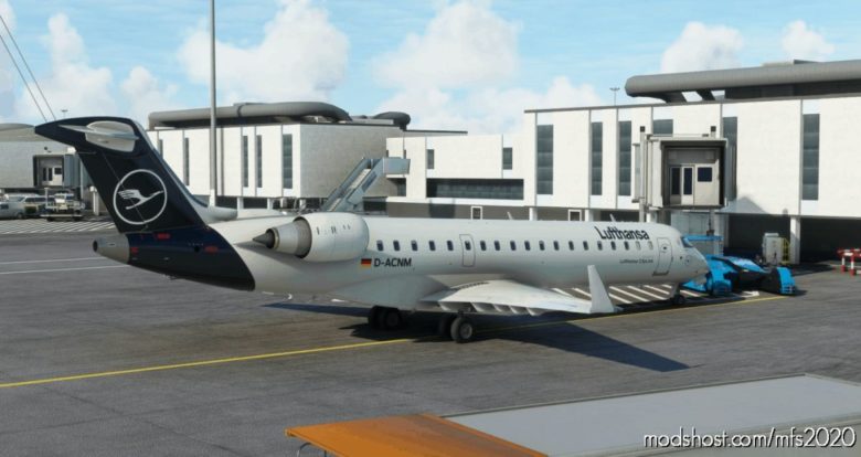 Lufthansa NEW Livery CRJ 700 – 8K V1.1 for Microsoft Flight Simulator 2020