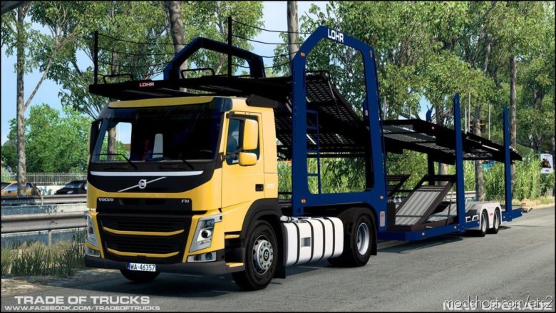 Volvo FM CAR Transporter [1.40] for Euro Truck Simulator 2