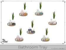 Sims 4 Object Mod: This And That Bathroom Wicker Tray (Image #2)