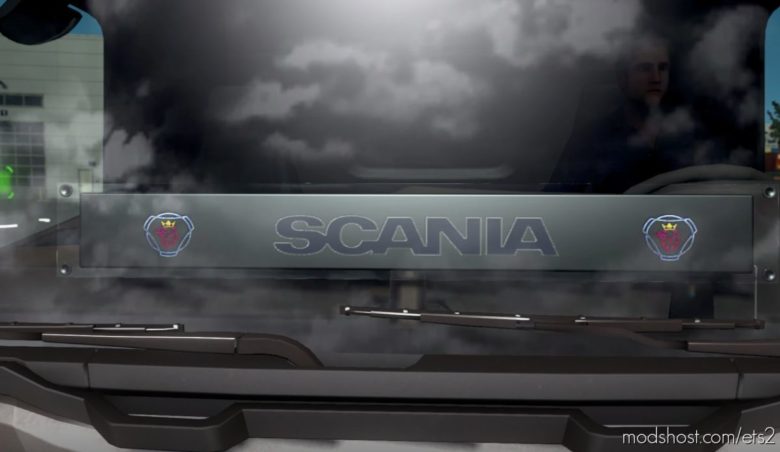 Scania Windshield Table [1.40]0 for Euro Truck Simulator 2