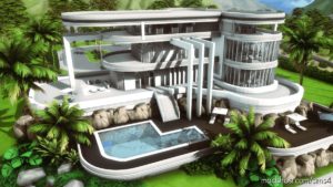 Modern Mansion – NO CC for The Sims 4
