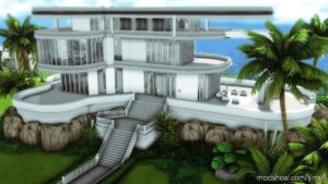 Sims 4 House Mod: Modern Mansion – NO CC (Image #3)