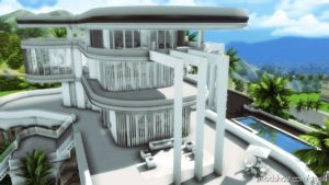 Sims 4 House Mod: Modern Mansion – NO CC (Image #9)