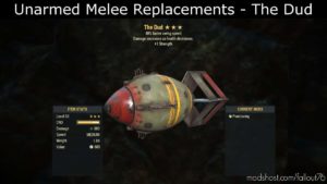 Fallout76 Mod: Unarmed Melee Replacements – The DUD (Image #2)