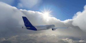 MSFS 2020 A330 Mod: PMP Airbus 330-300 European Union (EU) Concept Livery (Image #4)