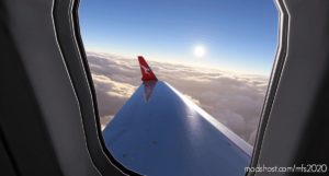 MSFS 2020 8K Livery Mod: Qantaslink Vh-Yqv 8K With Interior (Image #4)