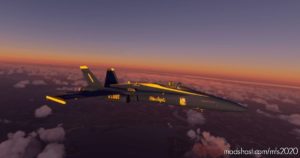 MSFS 2020 Aircraft Mod: FA-18 (FSX Converted) Textures Upscaled. (Afterburners ARE Broken) V1.1 (Featured)