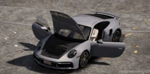 GTA 5 Porsche Vehicle Mod: 911 Turbo S (2021) (Image #2)