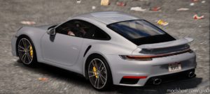 GTA 5 Porsche Vehicle Mod: 911 Turbo S (2021) (Image #5)