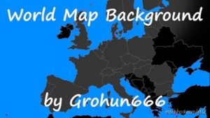 World Map Background [1.40] for Euro Truck Simulator 2