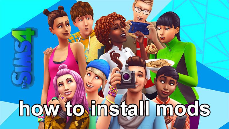 how to install sim 4 mods